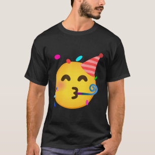 T-shirt Emoticon Fête Visage Anniversaire