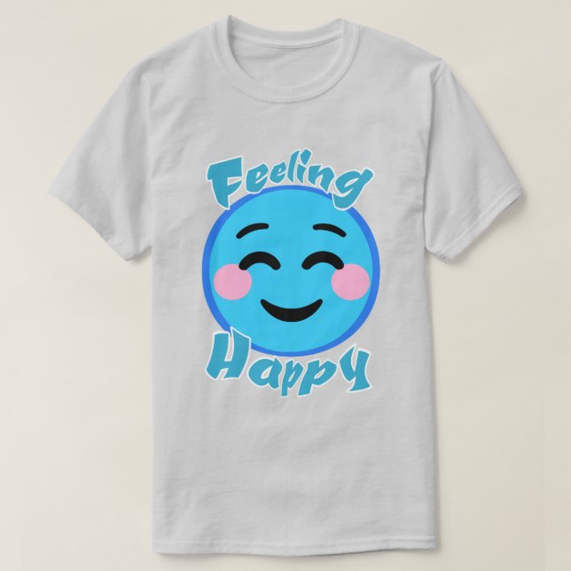T-shirt Emoticon heureux (Design devant)