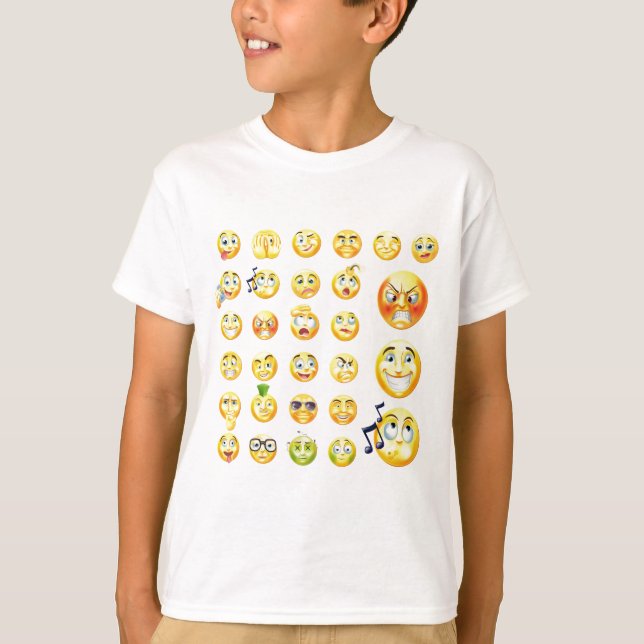 T-shirt Émoticônes (Devant)