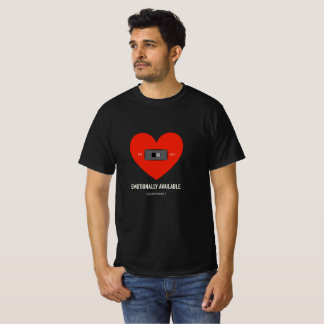 T-shirt Emotionally available 