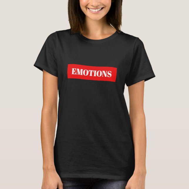 T-shirt Émotions (Devant)
