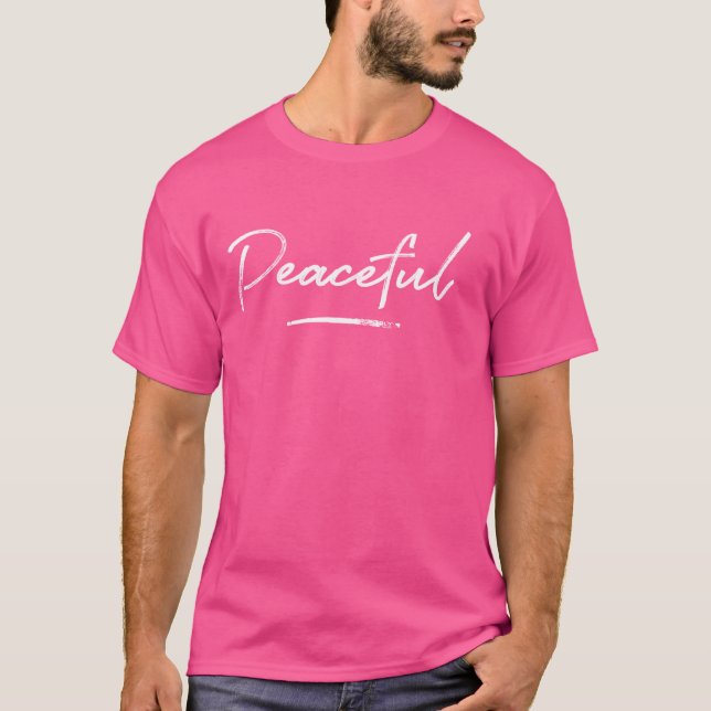 T-shirt Émotions pacifiques : un graphique pour des sentim (Devant)