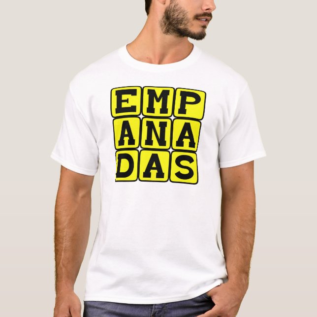 T-shirt Empanadas, repas mexicain (Devant)