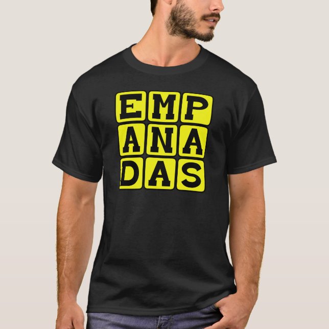T-shirt Empanadas, repas mexicain (Devant)