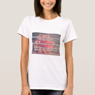 T-shirt Empath Warrior Citation positive Encouragement