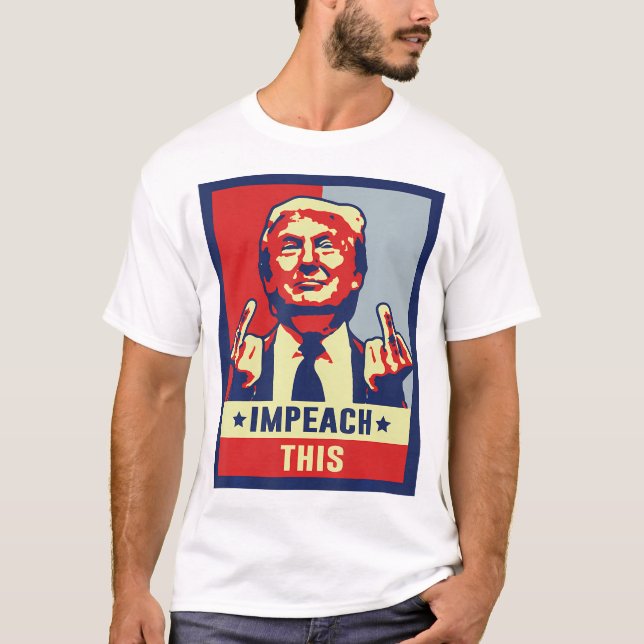 T-shirt Empêcher Trump, conservateur républicain (Devant)