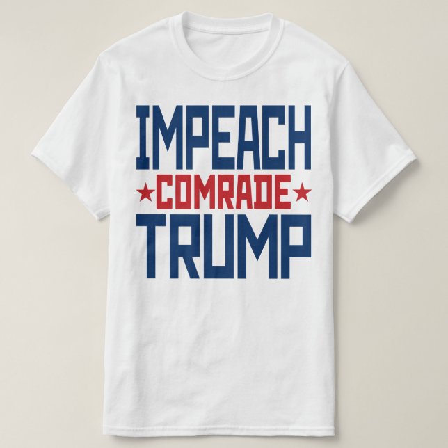 T-shirt Empêcher Trump - Contre Trump (Design devant)
