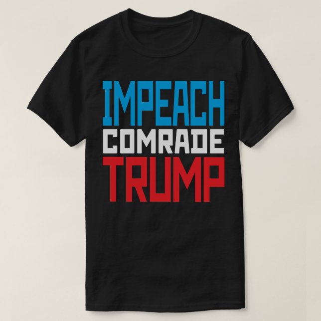 T-shirt Empêcher Trump - Contre Trump (Design devant)