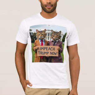 T-shirt Empêcher Trump Now Cats en costume