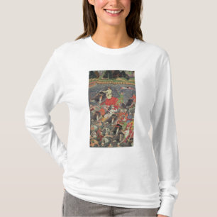 T-shirt Empereur Akbar traversant la rivière le Gange