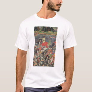 T-shirt Empereur Akbar traversant la rivière le Gange