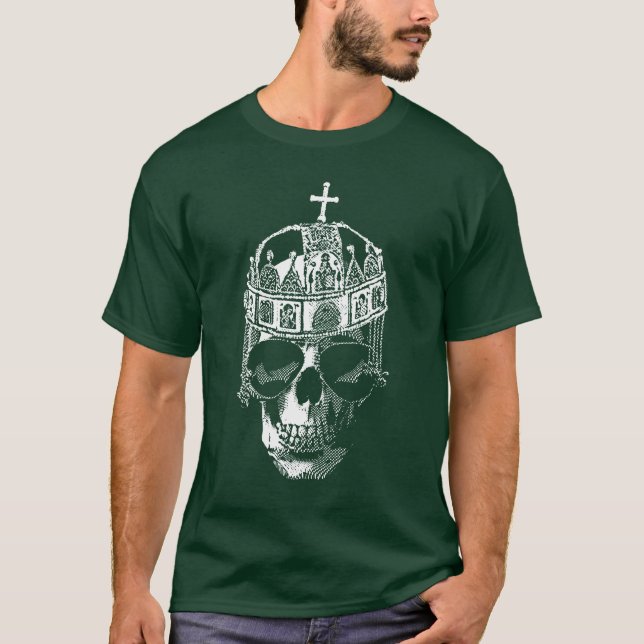 T-shirt Empereur bizantin mort avec des lunettes de soleil (Devant)