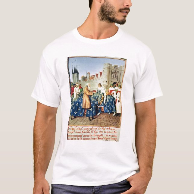 T-shirt Empereur de réception Charles de Charles V IV (Devant)