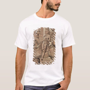 T-shirt Empereur Maximilian I montant un cheval, 1518