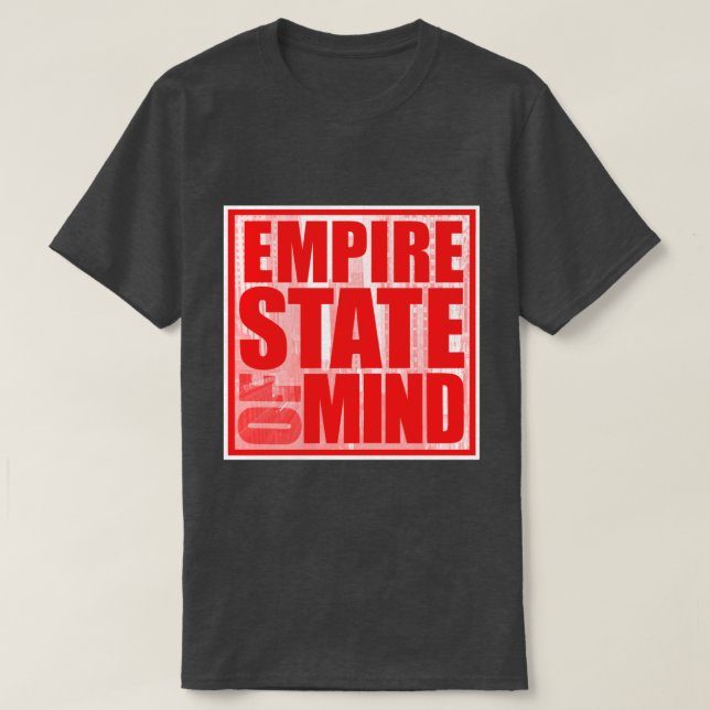 T-shirt Empire State of Mind  (Design devant)