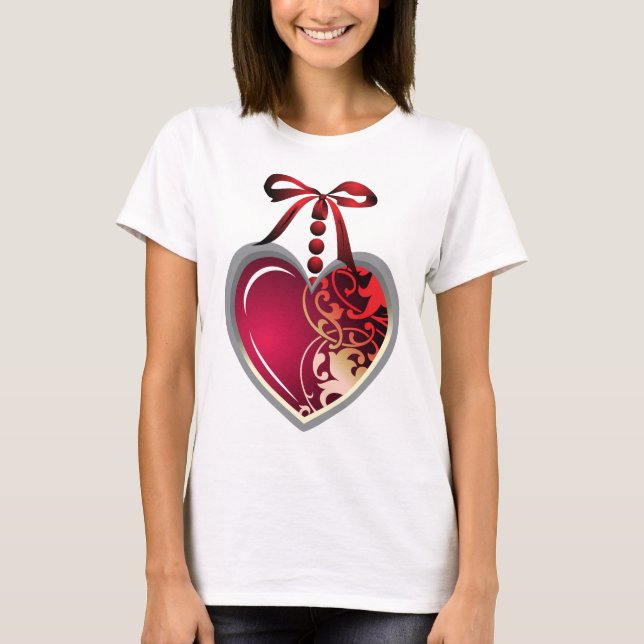 T-shirt Emplacement du coeur (Devant)