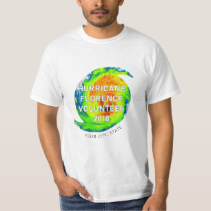 T-shirt Emplacement du VOLONTAIRE de FLORENCE d'OURAGAN