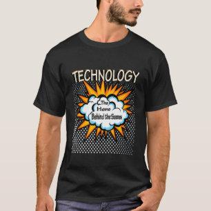 T-shirt Emploi de héros technologique