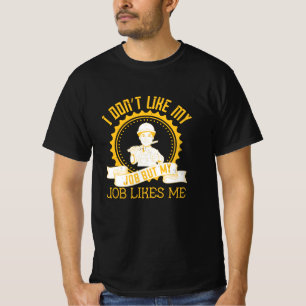 T-shirt Emploi - Je n'aime pas mon emploi