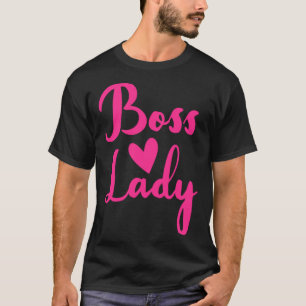 T-shirt Employé de bureau Bosses Day Femme chef de la dire