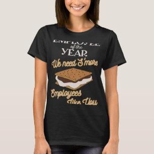 T-shirt Employé de l'année Smores Appréciation du travail