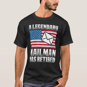 T-shirt Employé de poste retraité Mailman Mail Carrier Mai