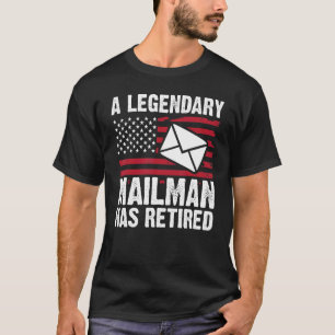T-shirt Employé de poste retraité Mailman Mail Carrier Mai