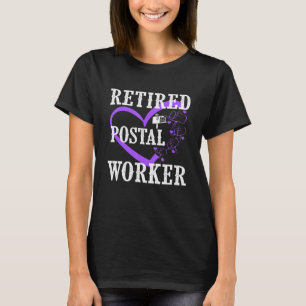 T-shirt Employé de poste retraité Mailman Retraite 2