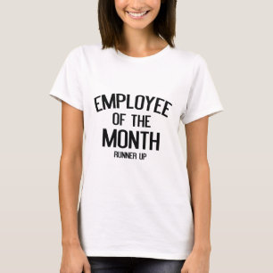 T-shirt Employé du coureur de mois