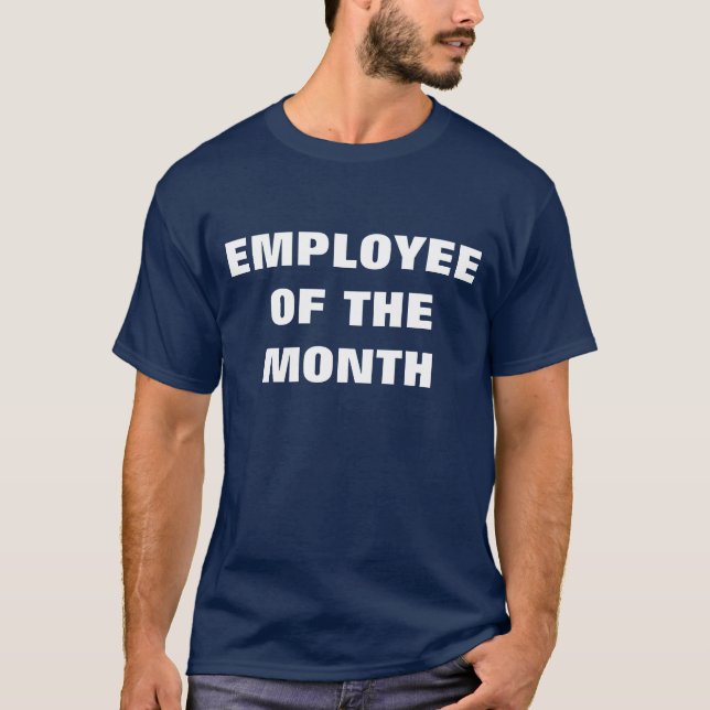 T-shirt Employé du mois (Devant)
