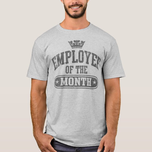 T-shirt Employé du mois (Devant)