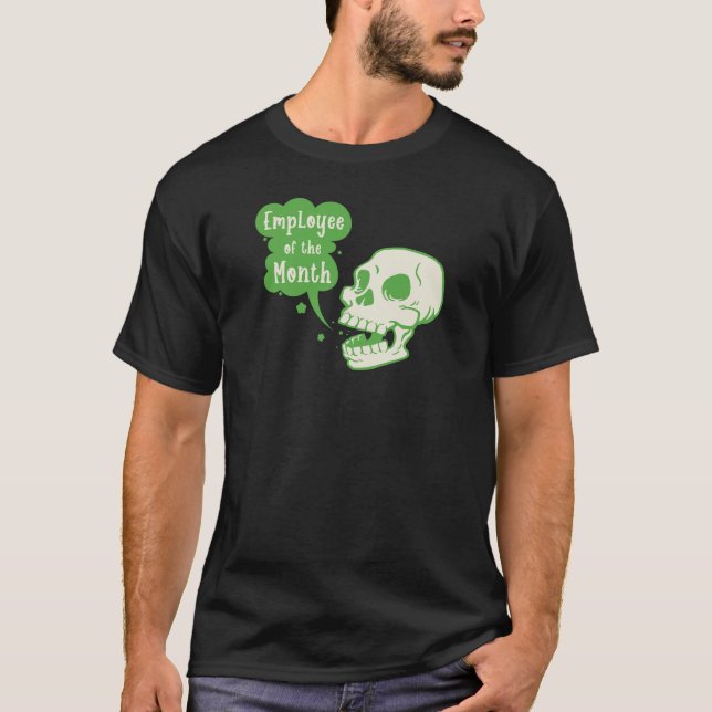 T-shirt Employé du mois (Devant)