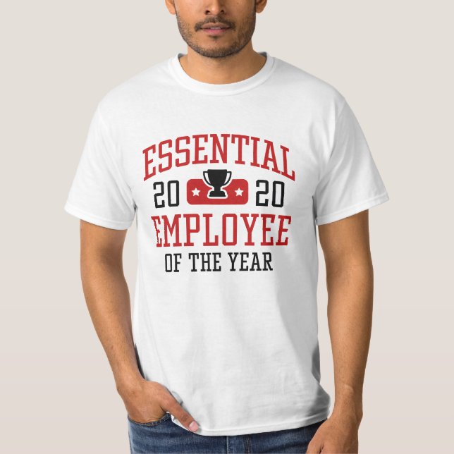 T-shirt Employé essentiel (Devant)