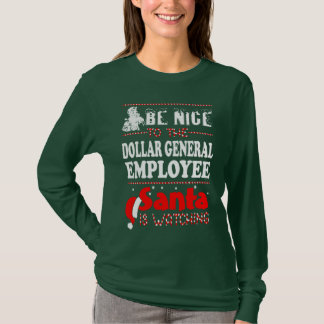 T-shirt Employé général de Noël amusant père Noël