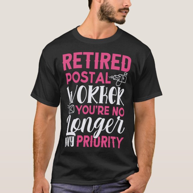 T-shirt Employé retraité (Devant)