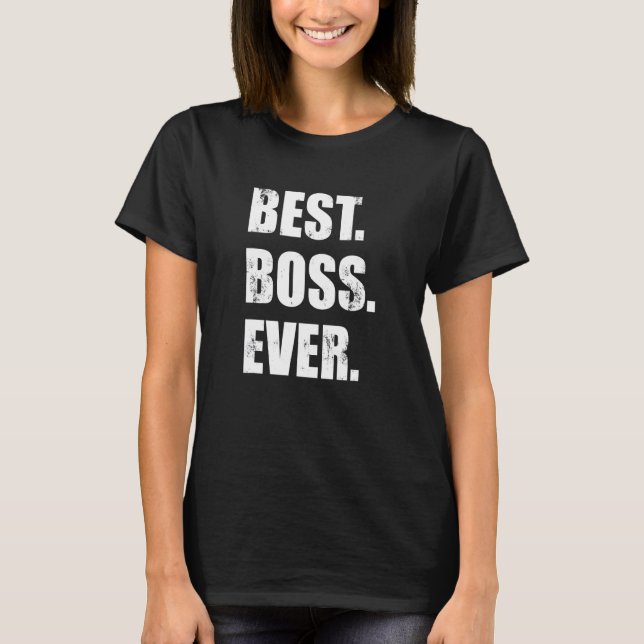 T-shirt Employee Appreciation   I'm A Proud Boss Awesome (Devant)