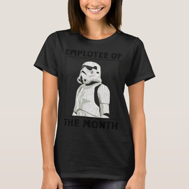 T-shirt Employee Of The Month Trooper  (Devant)