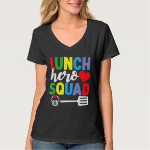 T-shirt Employés de la cafétéria de l'équipe de paniers-re