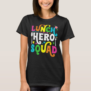 T-shirt Employés de la cafétéria de l'équipe de paniers-re