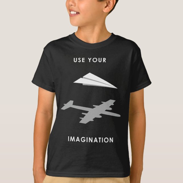 T-shirt Employez votre imagination (Devant)