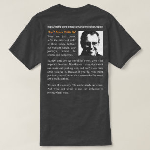 T-shirt Emporium Tee du cône de trafic [v3]