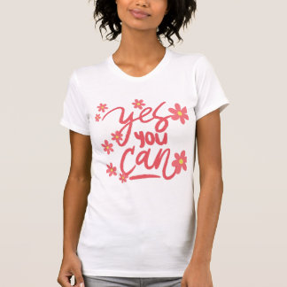 T-shirt Empower & Inspire : Oui Vous pouvez / être gentil 