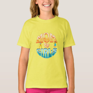 T-shirt "Empowering Girls Everywhere: Mom of Girls Dance T