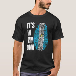 T-shirt Empreinte ADN Biométrie Indicateur Guatemala