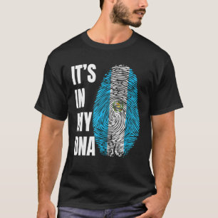 T-shirt Empreinte ADN Biométrie Indicateur Guatemala