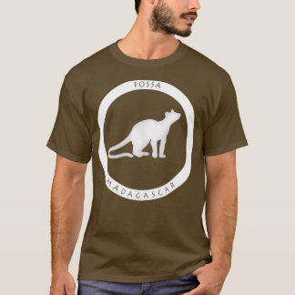 T-shirt Empreinte blanche Fossa Madagascar