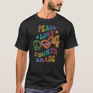 T-shirt Empreinte de léopard DE QUATRIÈME ANNÉE DE LA PAIX