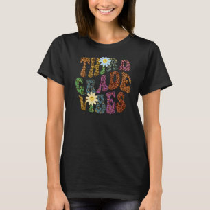 T-shirt Empreinte de léopard VIBES DE TROISIÈME CLASSE Pro