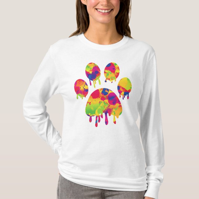 T-shirt Empreinte de patte (Devant)