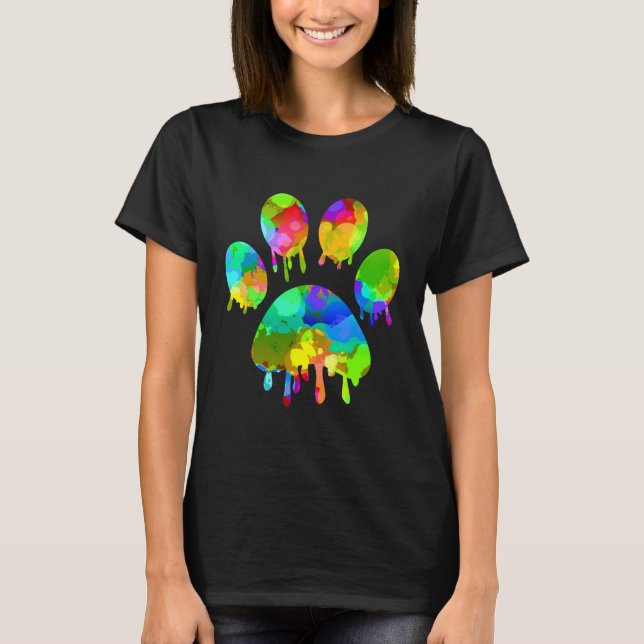 T-shirt Empreinte de patte (Devant)
